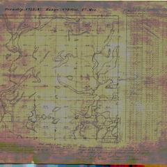 [Public Land Survey System map: Wisconsin Township 33 North, Range 09 West]