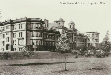Northern face of the Normal School, 1913-1914