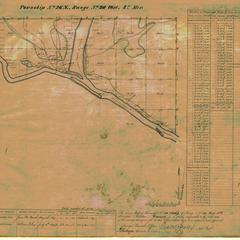 [Public Land Survey System map: Wisconsin Township 26 North, Range 20 West]