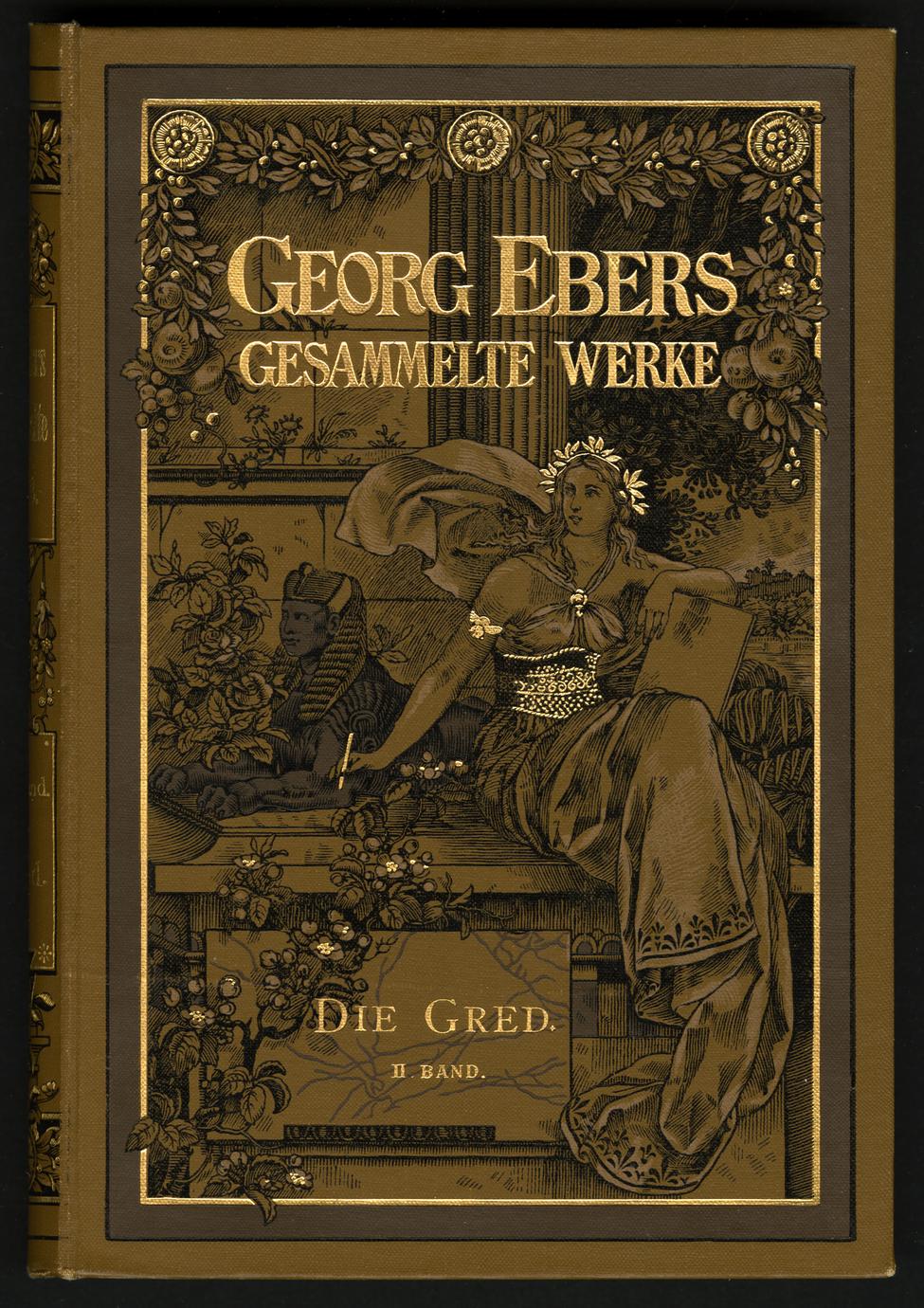 Georg Ebers Gesammelte Werke; v. 15, Die Gred (1 of 5) - UWDC - UW-Madison  Libraries