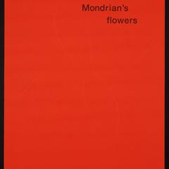 Mondrian's flowers