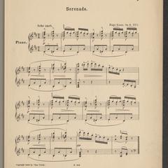 Serenade, op. 7, no. 1