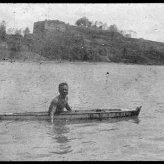 Fort of France [sic], Martinique Native in boat