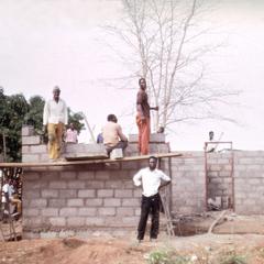 Building a Concrete Block House for Government Workers