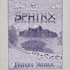 "Fussers Number" Sphinx cover