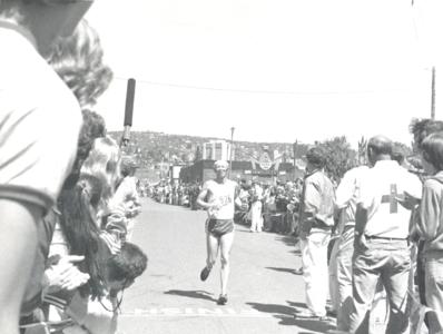 Runner at Grandma's Marathon