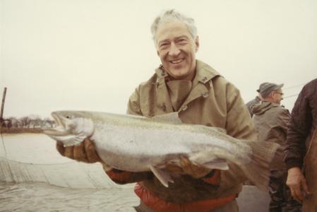 Governor Knowles with trout