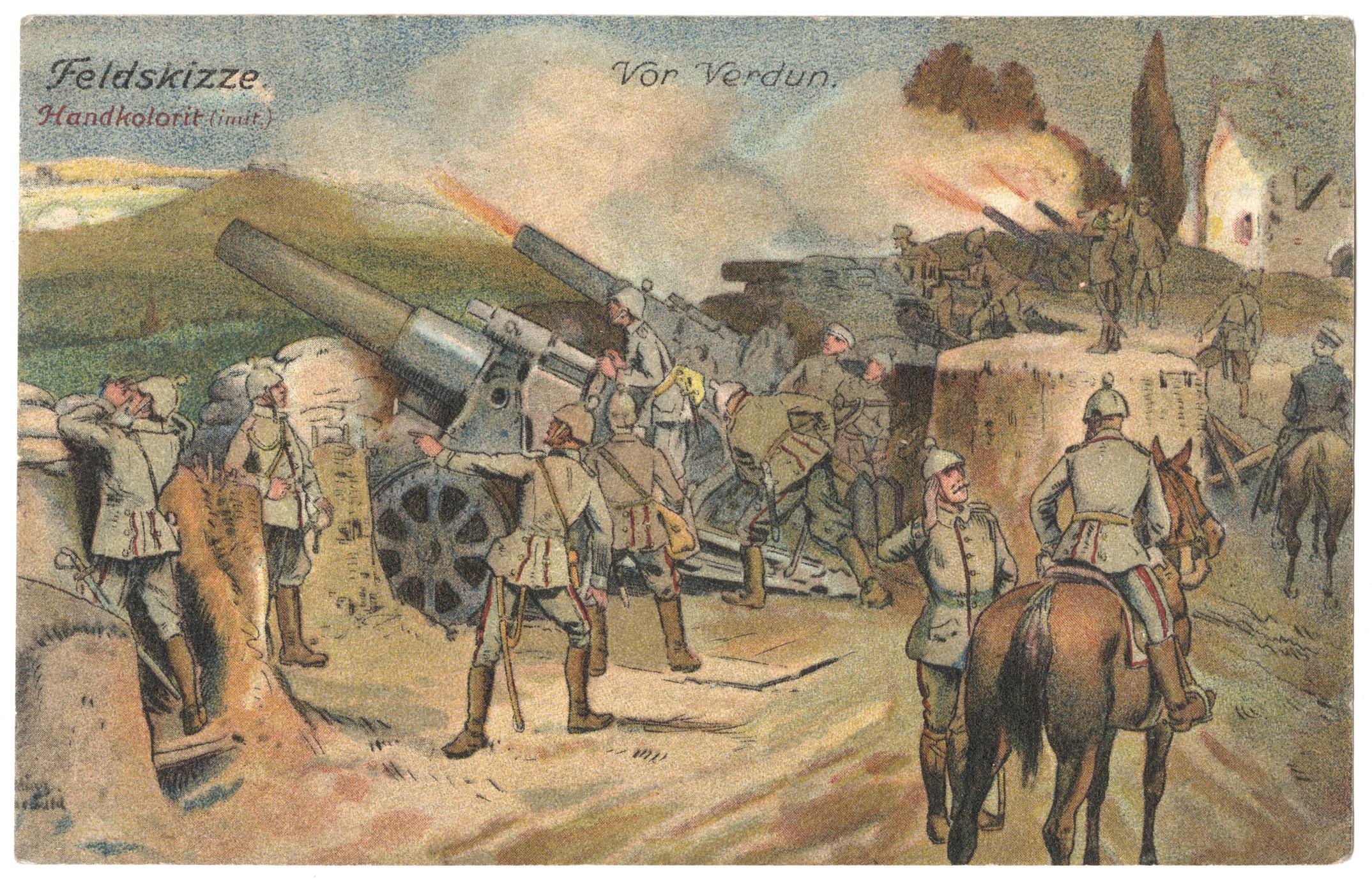 Feldskizze : vor Verdun