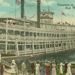Excursion on Steamer Sidney, Red Wing, Minn.