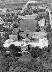 Aerial view of Wisconsin State College-Stevens Point