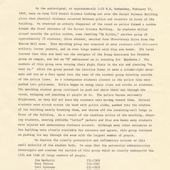 Letter condemning Young Americans for Freedom (Hayakawa)