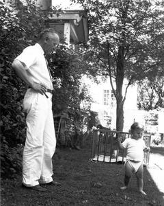 Aldo Leopold with grandson Bruce