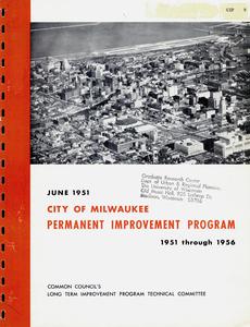 Permanent improvement program 1951 through 1956