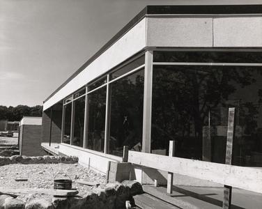 Early construction on student union building