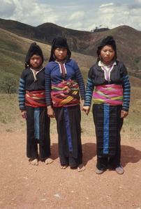 Ethnic Hmong girls