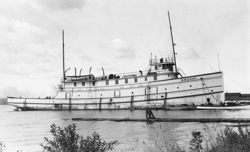 The G.R. Gray docked