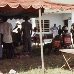 Makinwa funeral scene