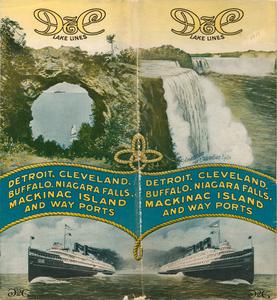 D and C Lake Lines, Detroit, Cleveland, Buffalo, Niagara Falls, Mackinac Island and way ports, 1913