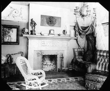 Living room at 211 Langdon