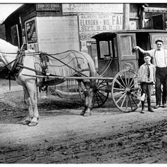 Cronin's Dairy Company delivery wagon
