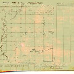 [Public Land Survey System map: Wisconsin Township 24 North, Range 10 East]