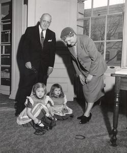 E.B. And Rosa Fred with granddaughters