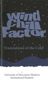 Wind chill factor : translations of the cold