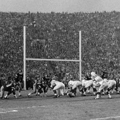 1963 Rose Bowl game action