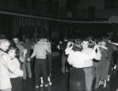 Duffy's F.O.B. dance in the gymnasium