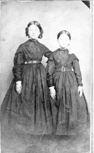 Sisters Mary Ann Willey and Emma J. Willey