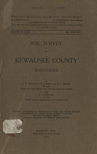 Soil survey of Kewaunee County, Wisconsin