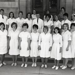 Occupational therapy class of 1963-1964