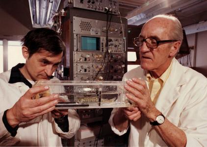 Arthur Hasler and Peter Hirsch odor and shock research