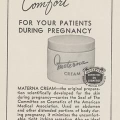 Materna Cream advertisement