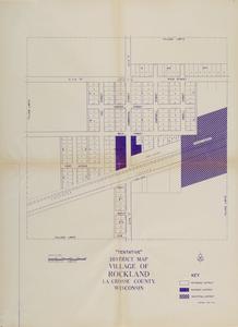 Tentative district map, village of Rockland, La Crosse County, Wisconsin