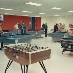 Playing pool at Cartwright Center