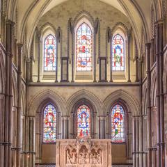 Rochester Cathedral interior presbytery