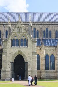 Salisbury Cathedral nave north porch