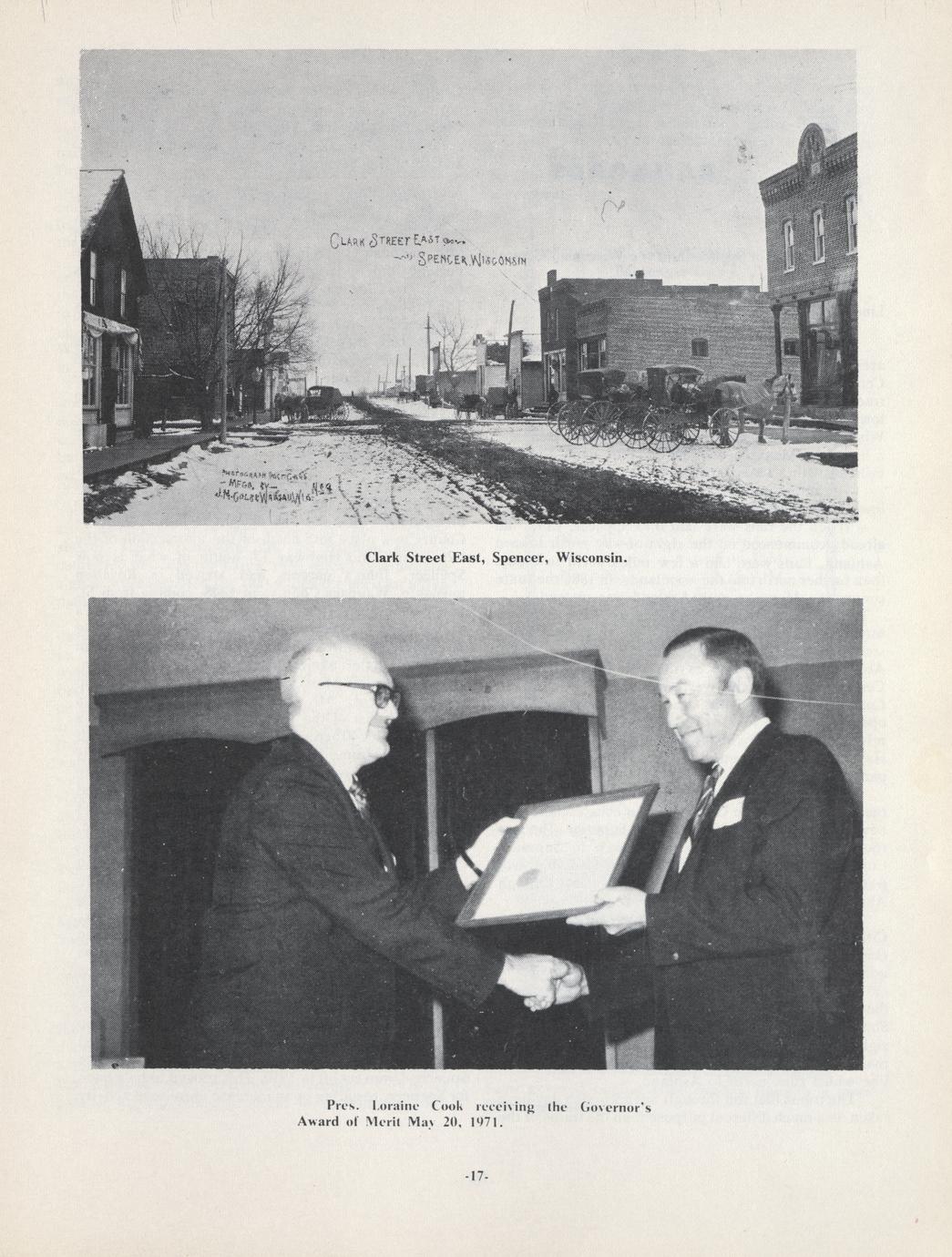Spencer, Wisconsin, 18741974 Full view UWDC UWMadison Libraries