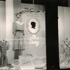 Mother's Day window display