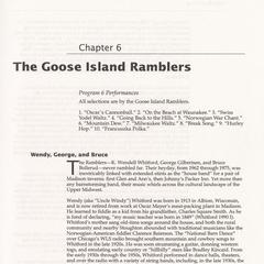 The Goose Island Ramblers