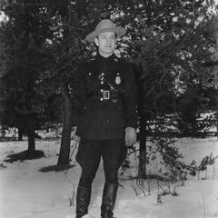 Warden Oshesky in uniform