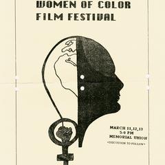 Poster for Women of Color Film Festival