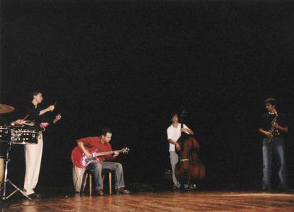 Teatro Ollin Manifesto musicians at 2004 MCOR