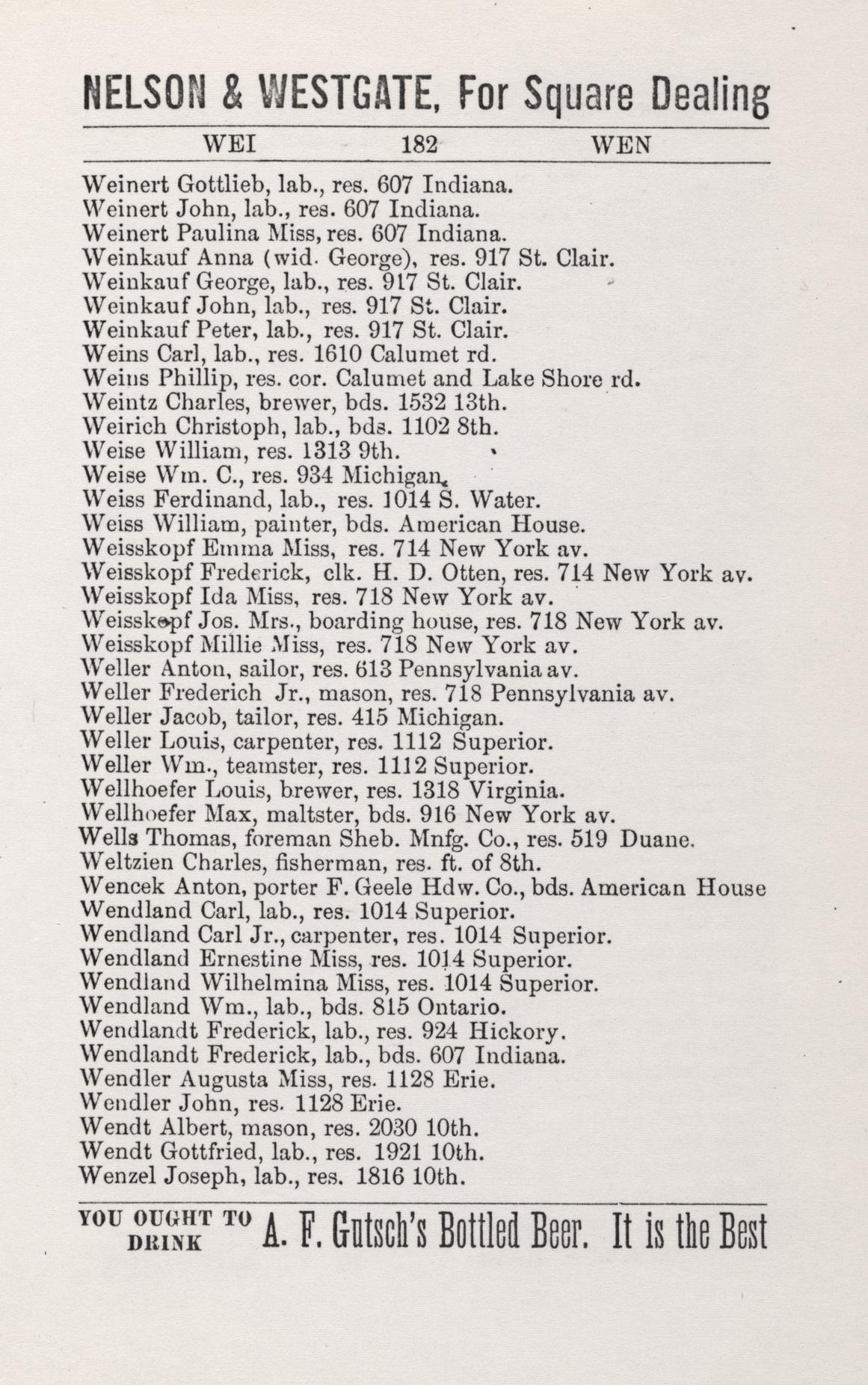 Directories of the city and county of Sheboygan (25 Volumes) - Full ...