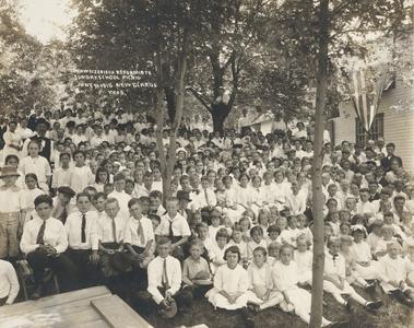 Swiss Church Sunday School picnic, 1915