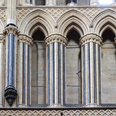 Lincoln Cathedral crossing tower arcade