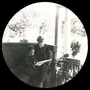Frederick W. Lyman and his granddaughter Elizabeth Lyman