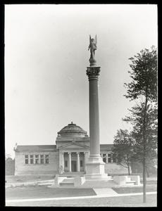 Simmons Memorial Library and Soldiers' Monument