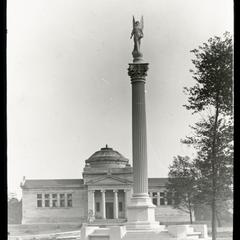 Simmons Memorial Library and Soldiers' Monument